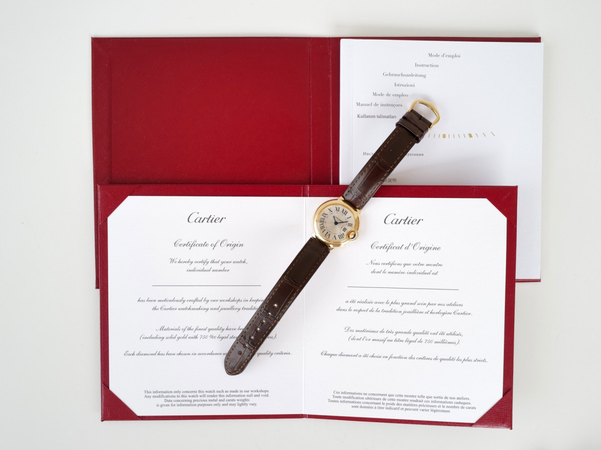 Швейцарський годинник Cartier Ballon Bleu de Cartier Small Quartz 28