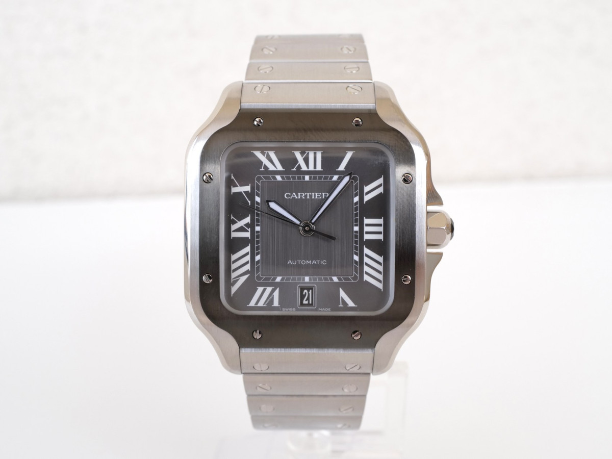 Швейцарские часы Cartier Santos de Cartier Large ADLC Grey