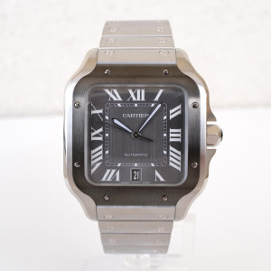 Швейцарський годинник Cartier Santos de Cartier Large ADLC Grey