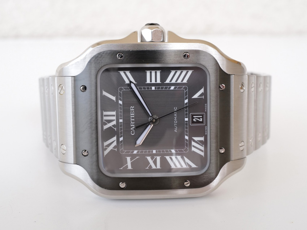 Швейцарские часы Cartier Santos de Cartier Large ADLC Grey