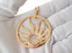 Швейцарские часы Chopard Happy Diamonds Sun Pendant 4ct