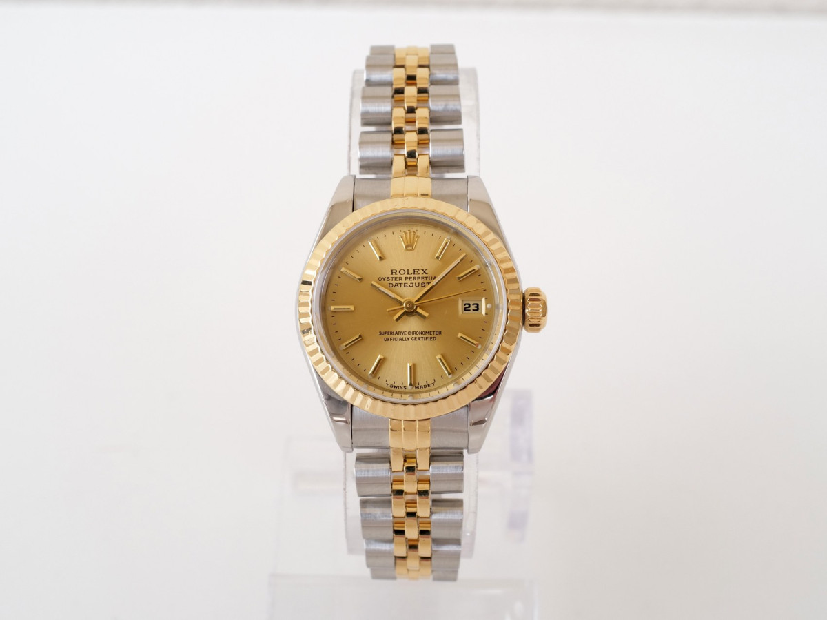 Швейцарський годинник Rolex Lady-Datejust 26 Jubilee Steel 18K Yellow Gold