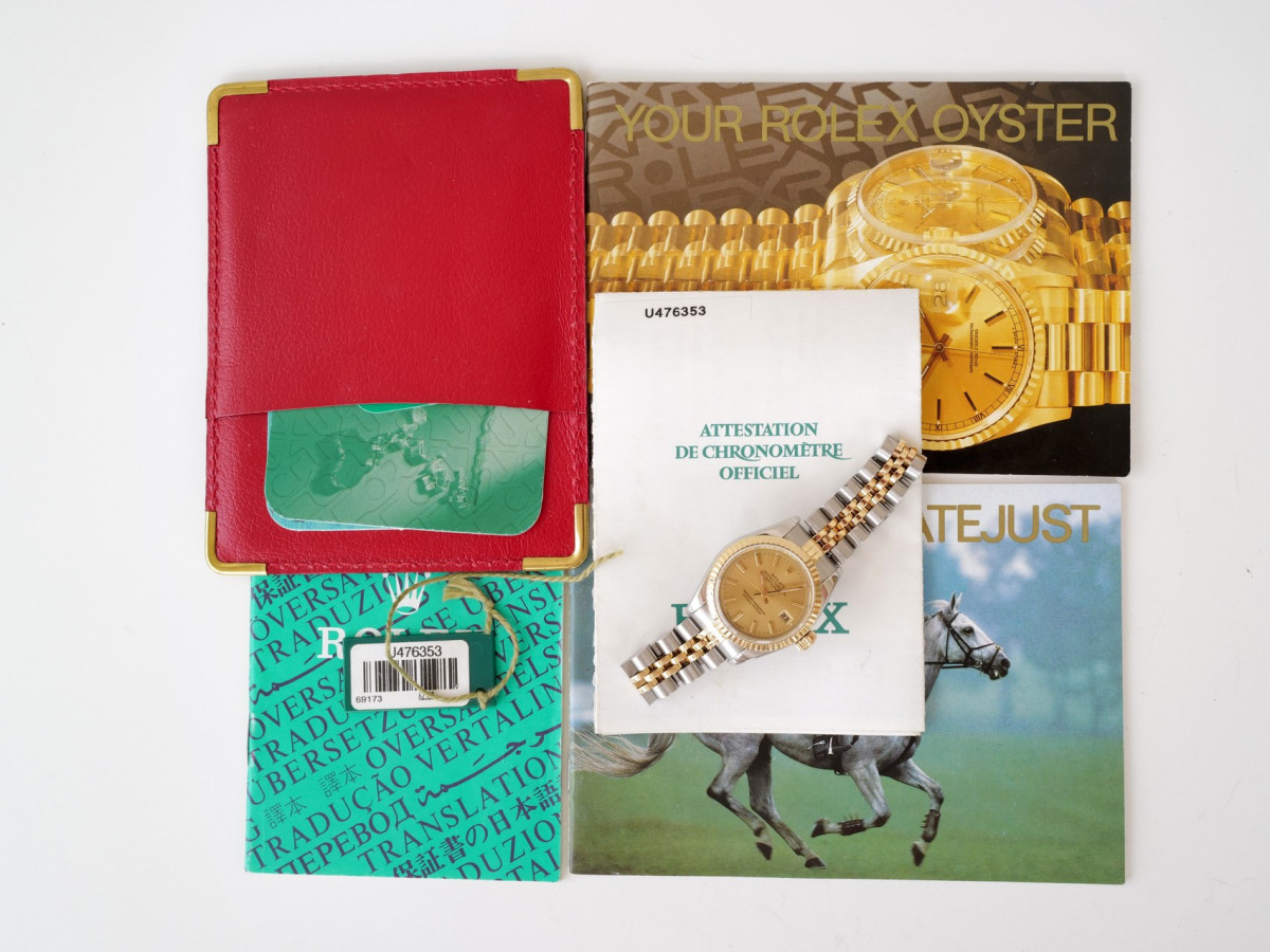 Швейцарський годинник Rolex Lady-Datejust 26 Jubilee Steel 18K Yellow Gold