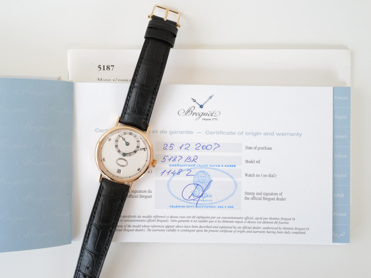 Swiss watch Breguet Classique Regulator 18K Rose Gold 36