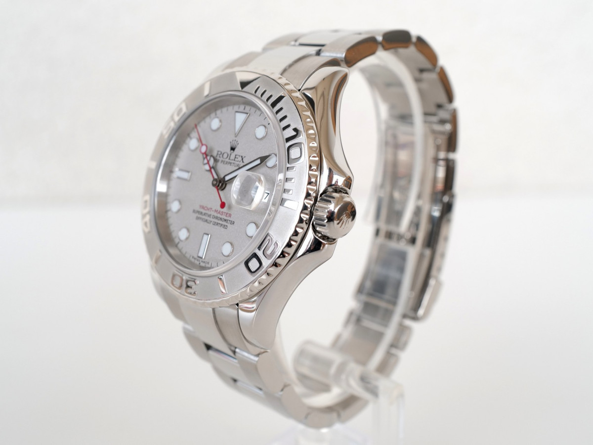 Swiss watch Rolex Yacht-Master 40 Steel Platinum Bezel
