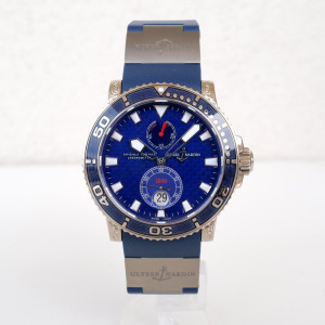Swiss watch Ulysse Nardin Maxi Marine Diver 18K White Gold Limited Edition 43