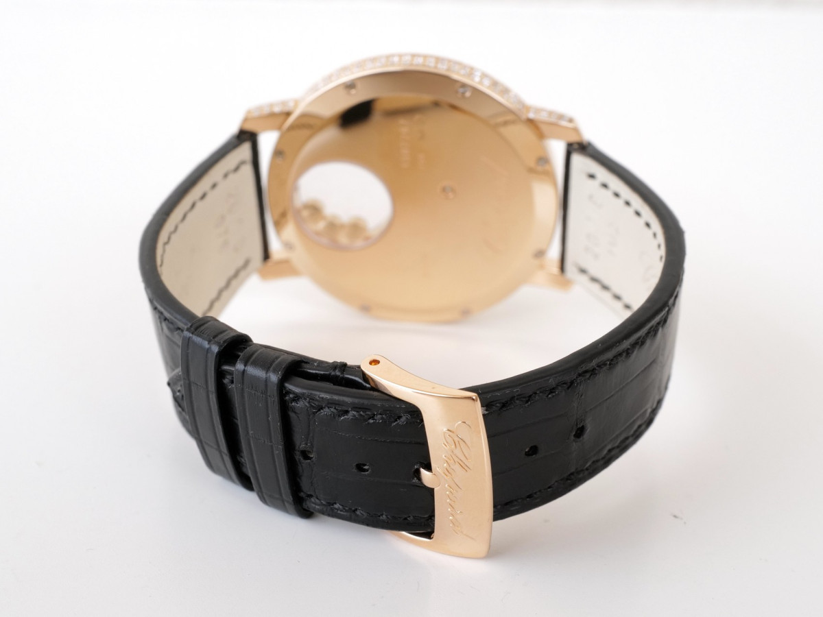 Швейцарские часы Chopard Happy Diamonds Sun 18K Rose Gold 40