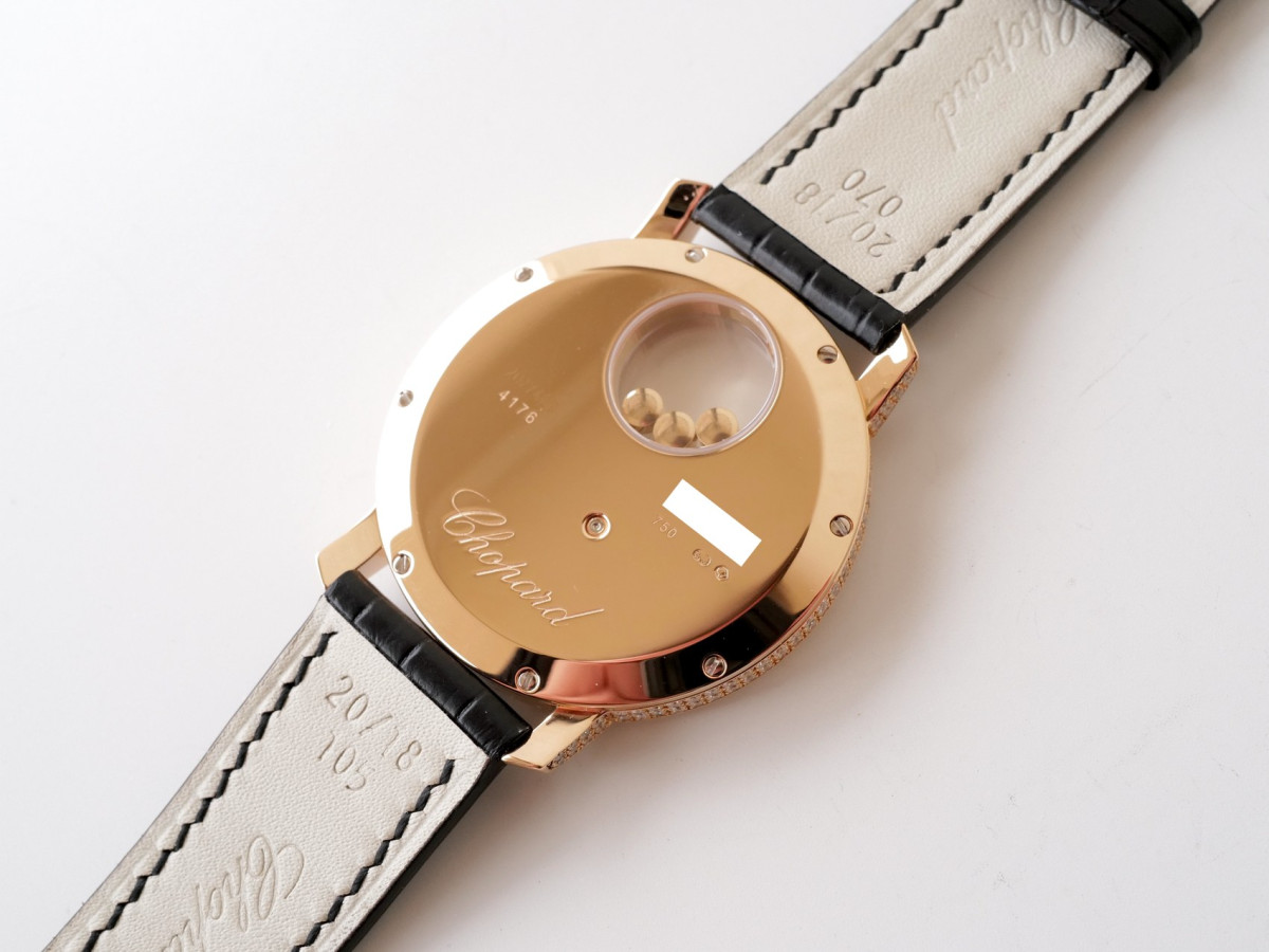 Швейцарские часы Chopard Happy Diamonds Sun 18K Rose Gold 40