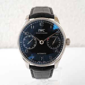 Швейцарський годинник IWC Portugieser Automatic 7 Days Black Dial 42