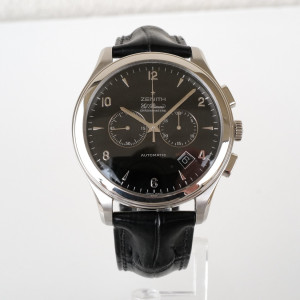 Швейцарський годинник Zenith Grande Class El Primero Chronograph Black Dial 44