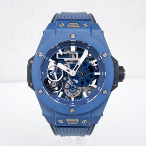 Швейцарський годинник Hublot Big Bang Meca-10 Ceramic Blue 45