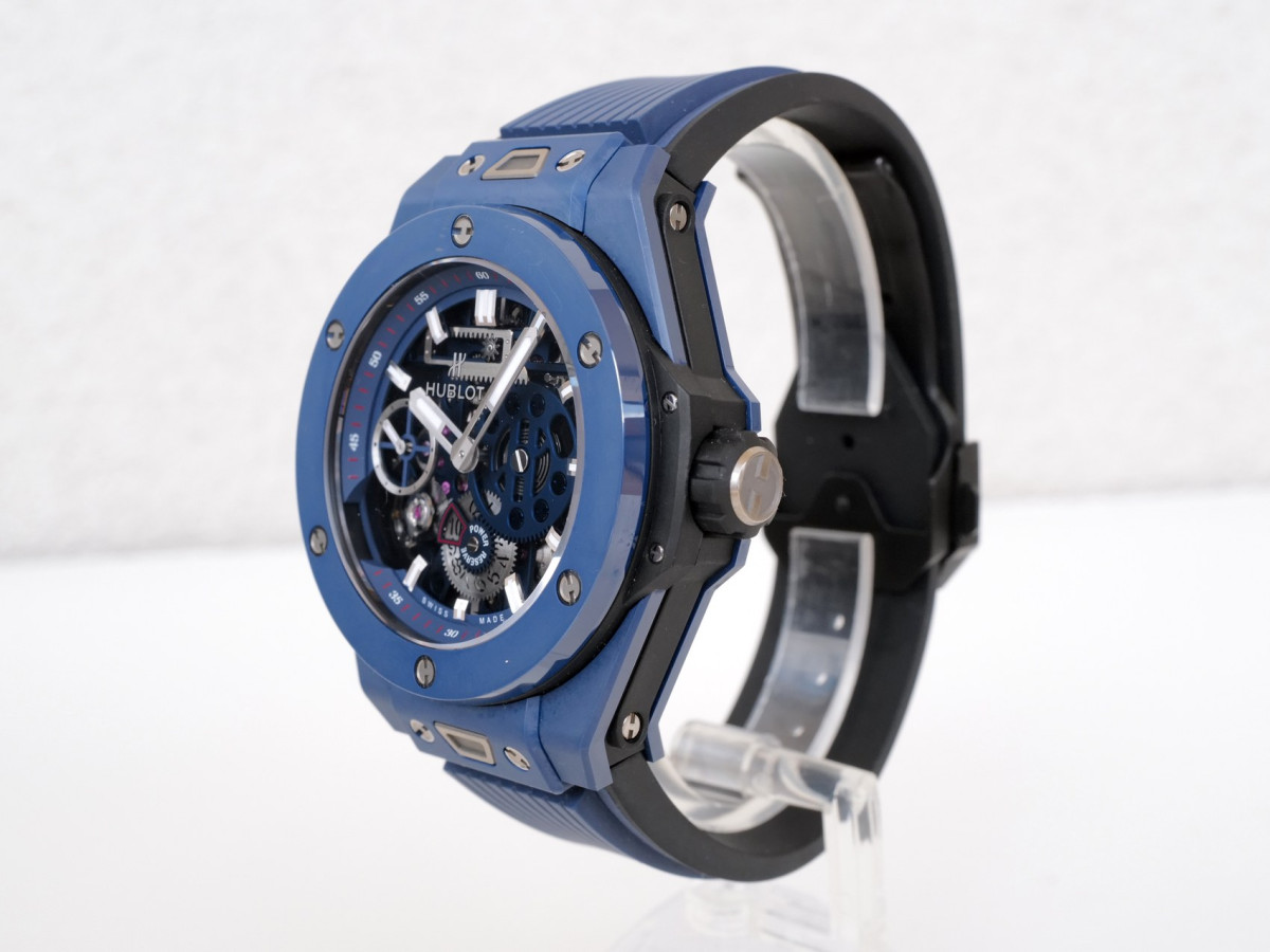 Швейцарський годинник Hublot Big Bang Meca-10 Ceramic Blue 45