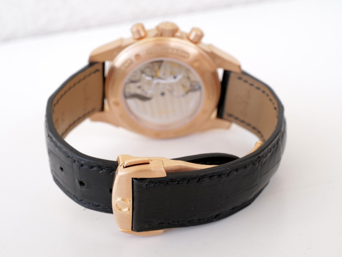 Швейцарские часы Omega De Ville Co-Axial Chronoscope 18K Rose Gold Chronograph 41