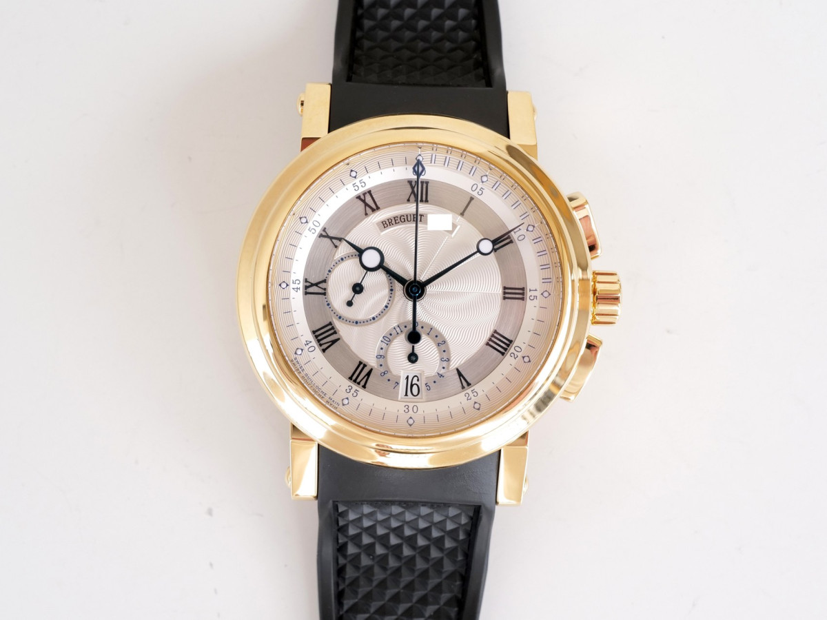 Швейцарський годинник Breguet Marine Chronograph 18K Yellow Gold 42