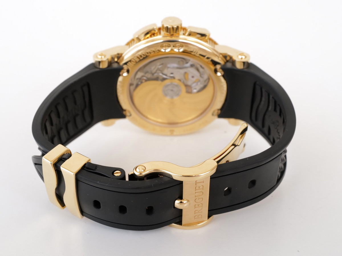 Швейцарський годинник Breguet Marine Chronograph 18K Yellow Gold 42