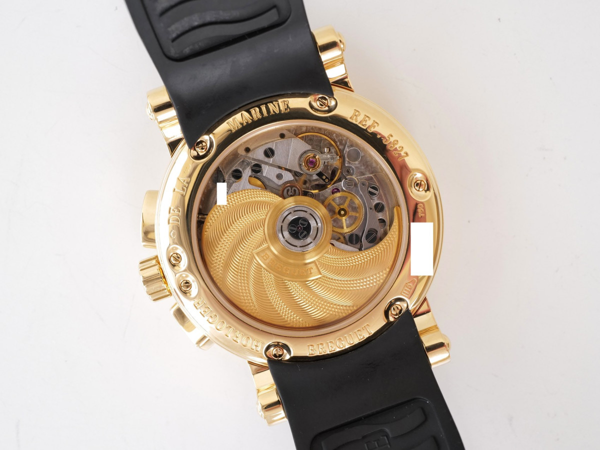 Швейцарський годинник Breguet Marine Chronograph 18K Yellow Gold 42