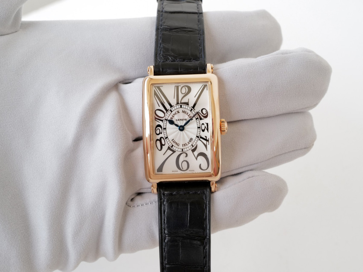 Швейцарський годинник Franck Muller Long Island 18K Rose Gold Quartz