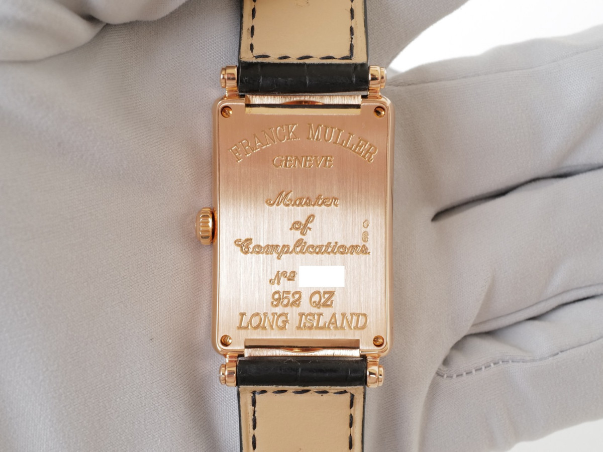 Швейцарський годинник Franck Muller Long Island 18K Rose Gold Quartz