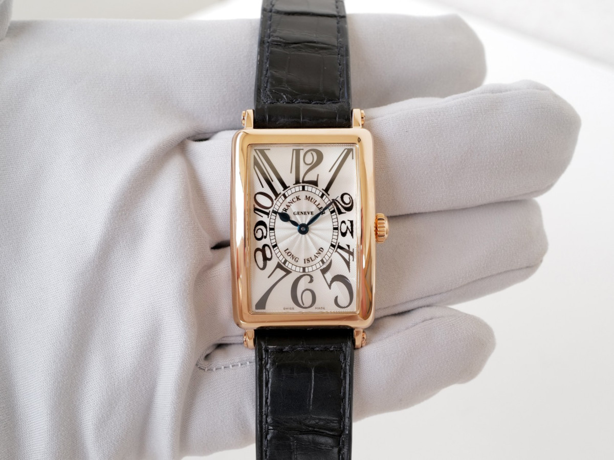 Швейцарський годинник Franck Muller Long Island 18K Rose Gold Quartz