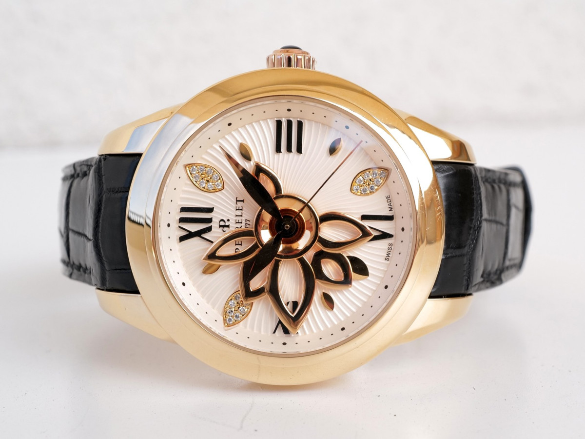 Швейцарские часы Perrelet Diamond Flower 18K Rose Gold 37