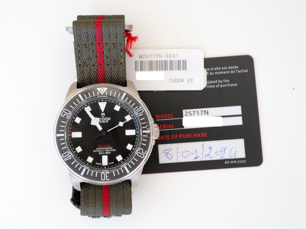 Швейцарские часы Tudor Pelagos FXD Titanium 42