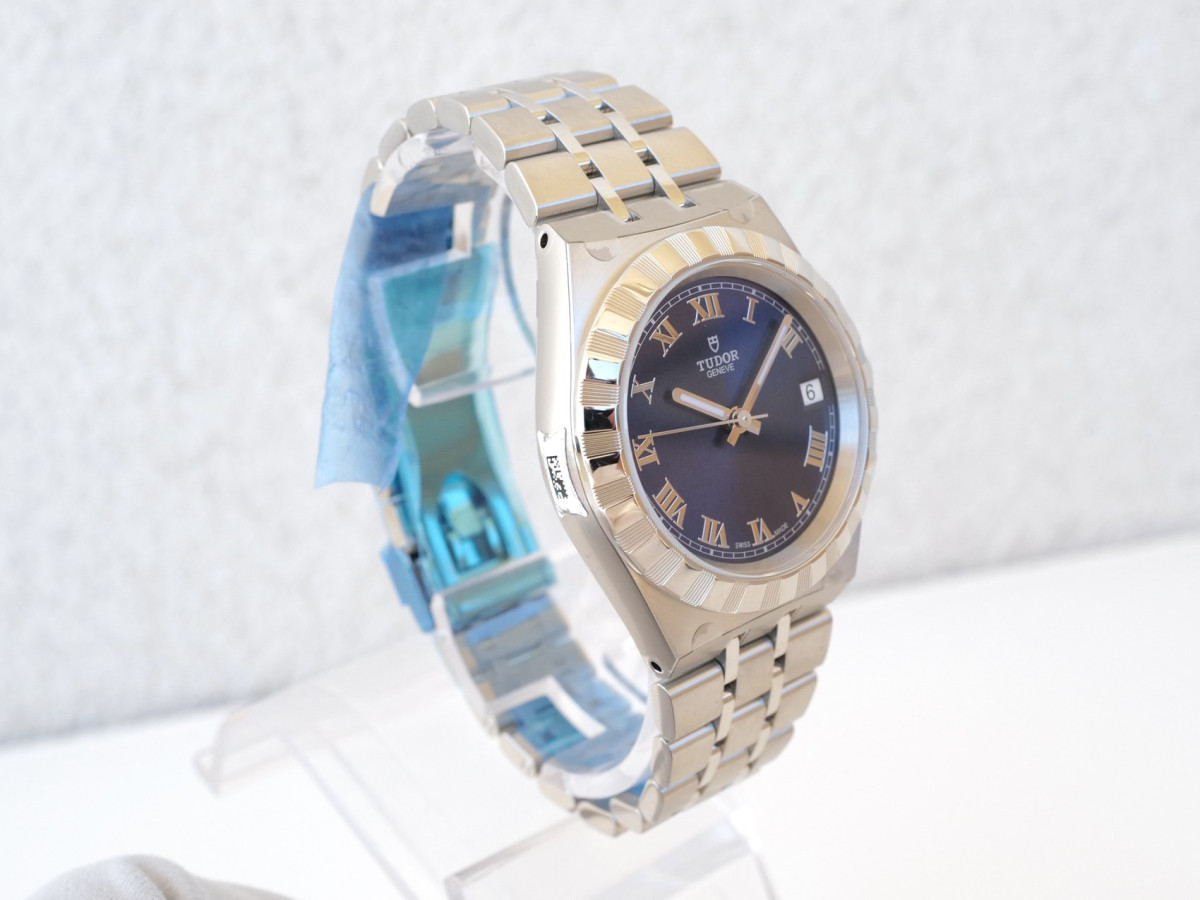 Swiss watch Tudor Royal Blue Roman Dial 34