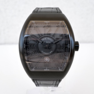 Швейцарские часы Franck Muller Vanguard Classical Blackout Titanium 44