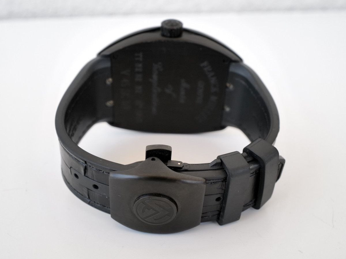 Швейцарские часы Franck Muller Vanguard Classical Blackout Titanium 44