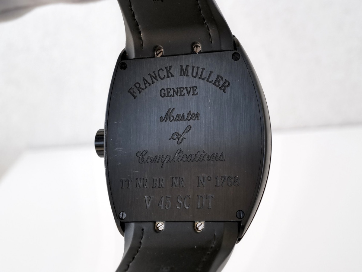 Швейцарские часы Franck Muller Vanguard Classical Blackout Titanium 44