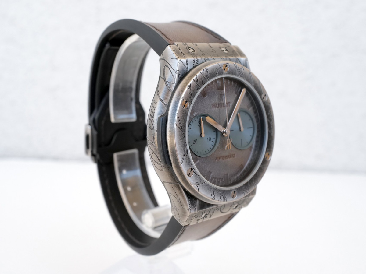 Швейцарський годинник Hublot Classic Fusion Berluti Cold Brown Limited Edition Chronograph 45
