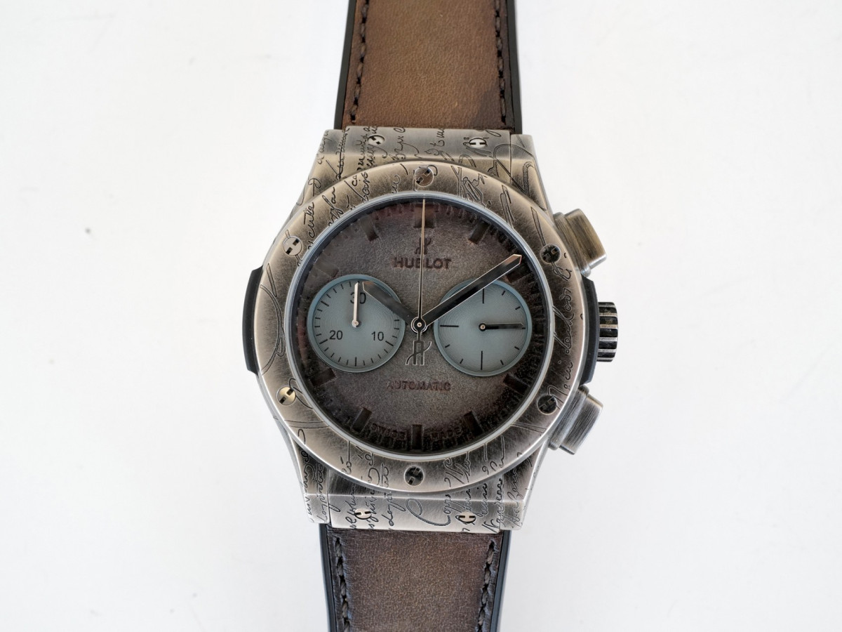 Швейцарський годинник Hublot Classic Fusion Berluti Cold Brown Limited Edition Chronograph 45
