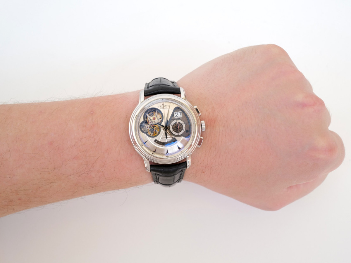 Швейцарський годинник Zenith El Primero Chronomaster T Open Grande Date Power Reserve 40