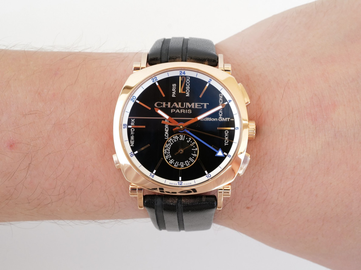 Швейцарський годинник Chaumet Dandy Edition GMT 18K Rose Gold