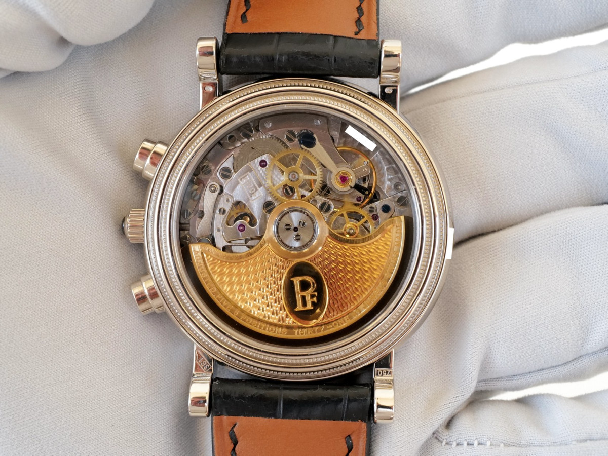 Швейцарские часы Parmigiani Fleurier Toric 18K White Gold Chronograph 40