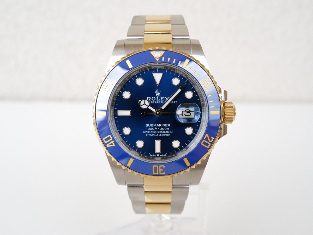 Швейцарський годинник Rolex Submariner Date 41 Bluesy
