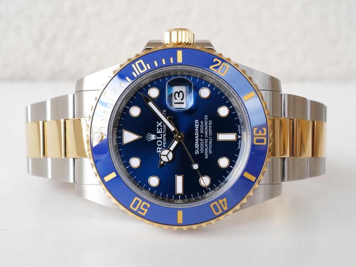Швейцарський годинник Rolex Submariner Date 41 Bluesy