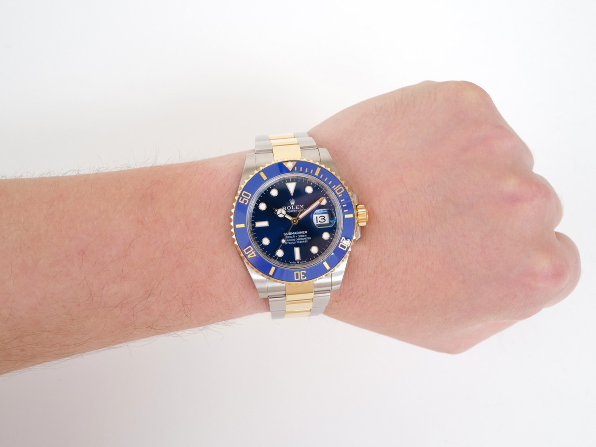 Швейцарський годинник Rolex Submariner Date 41 Bluesy