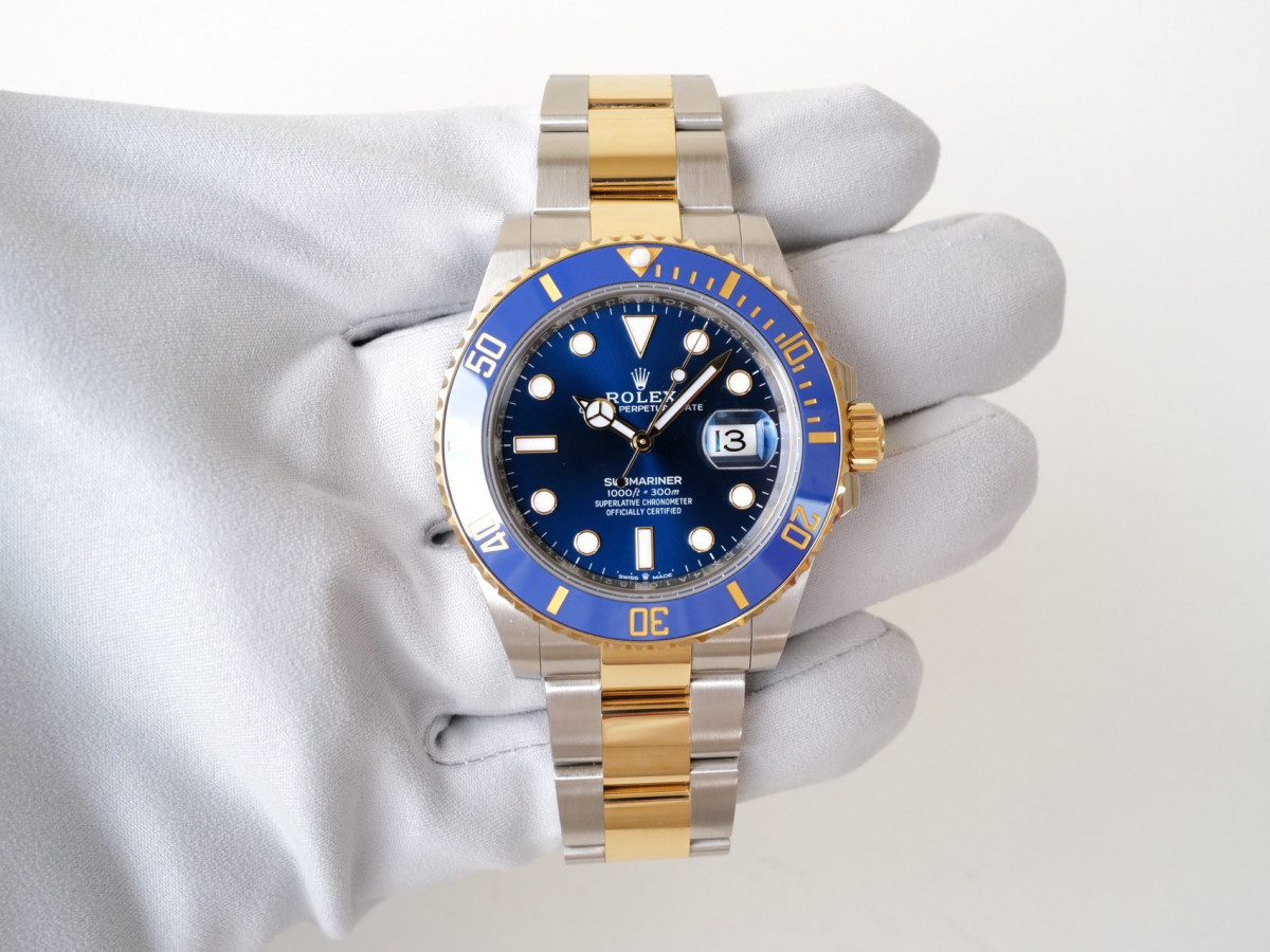 Швейцарський годинник Rolex Submariner Date 41 Bluesy