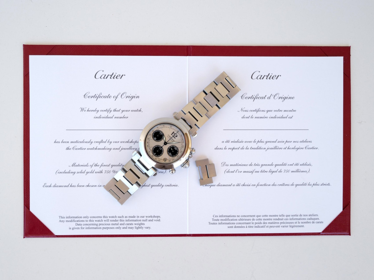 Швейцарський годинник Cartier Pasha Chronograph 36