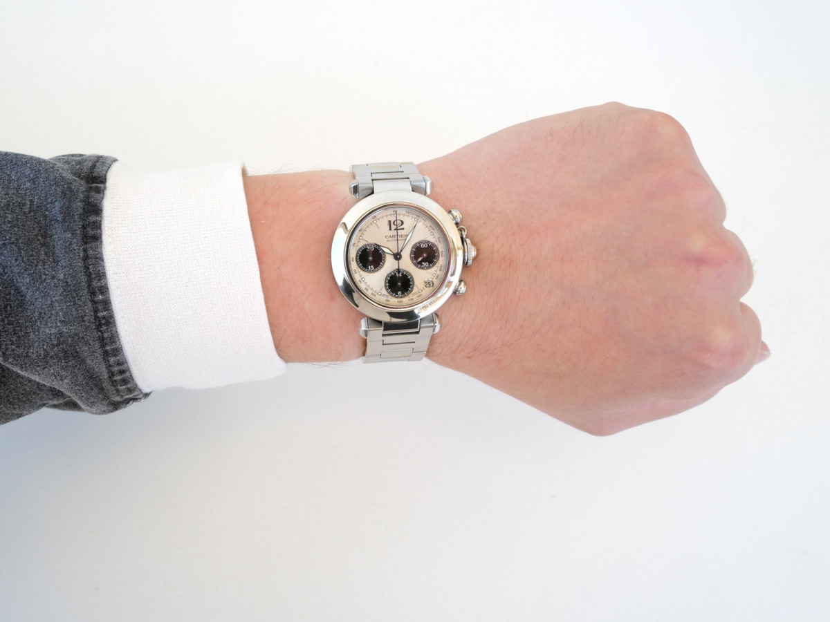 Швейцарський годинник Cartier Pasha Chronograph 36