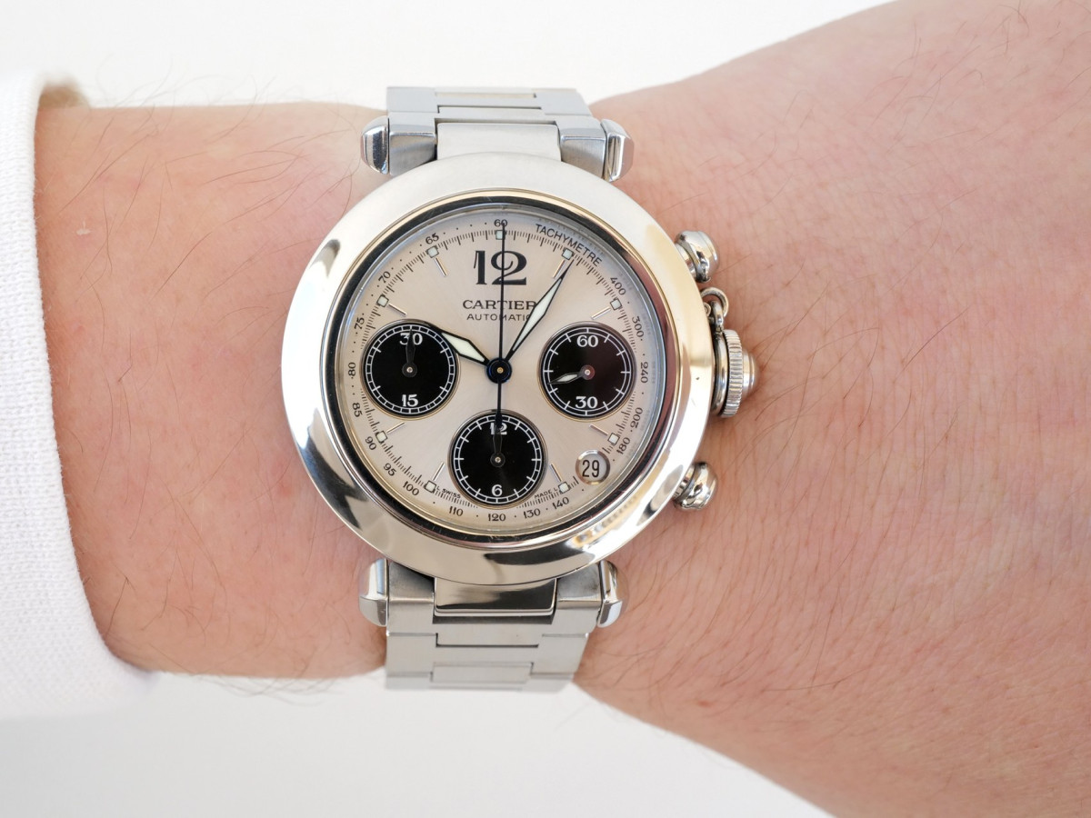 Швейцарський годинник Cartier Pasha Chronograph 36