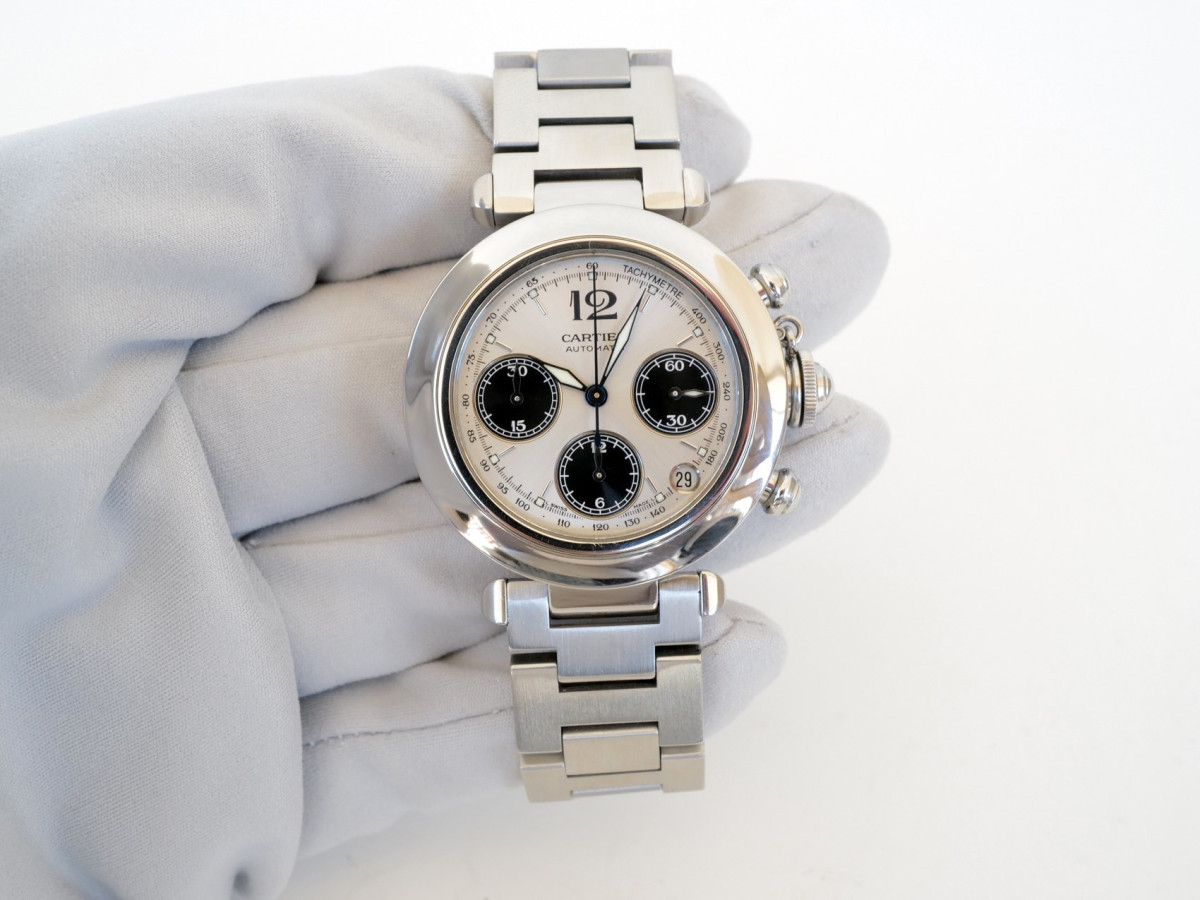 Швейцарський годинник Cartier Pasha Chronograph 36