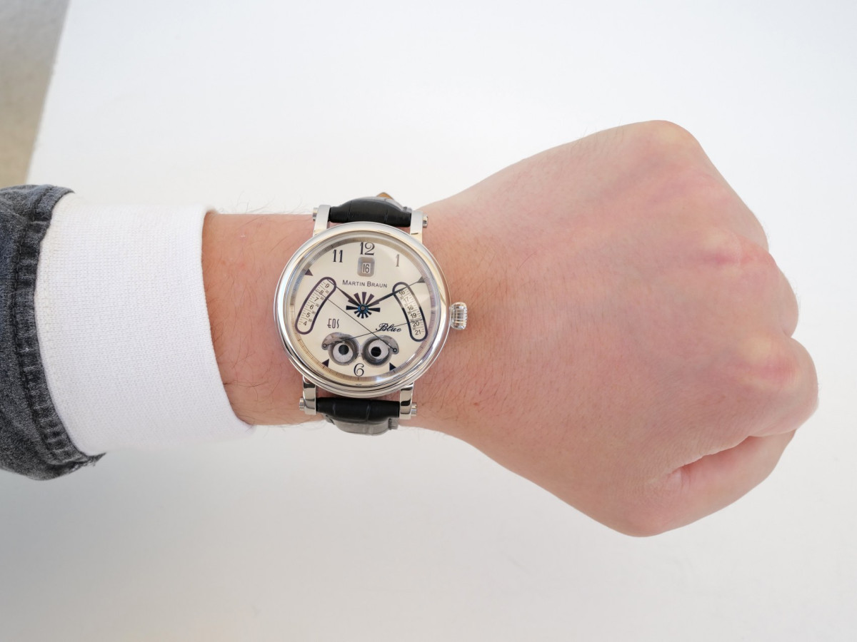 Swiss watch Martin Braun Complication Collection EOS Blue 42