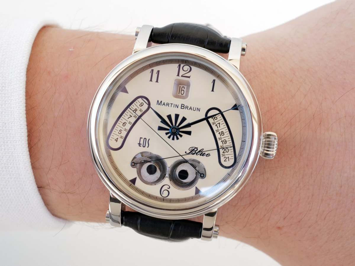 Swiss watch Martin Braun Complication Collection EOS Blue 42