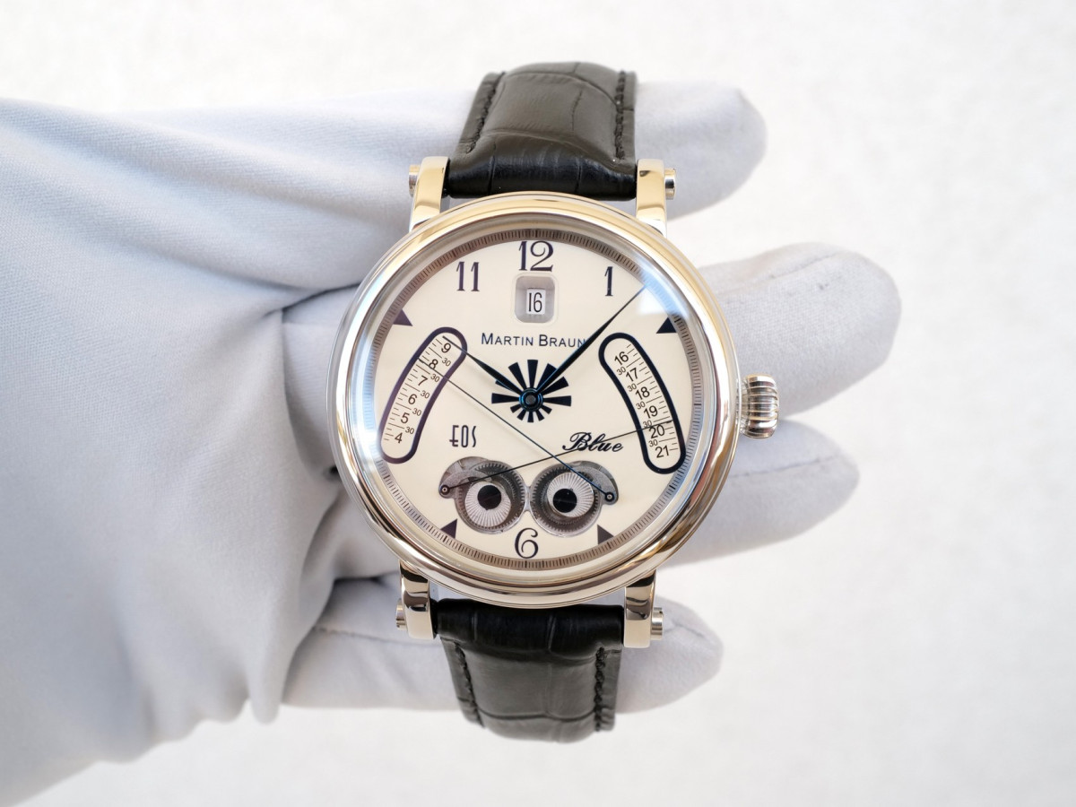 Swiss watch Martin Braun Complication Collection EOS Blue 42