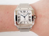 Швейцарський годинник Cartier Santos de Cartier Large White Dial 40