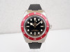Швейцарские часы Tudor Black Bay Red Bezel Rubber Strap 41