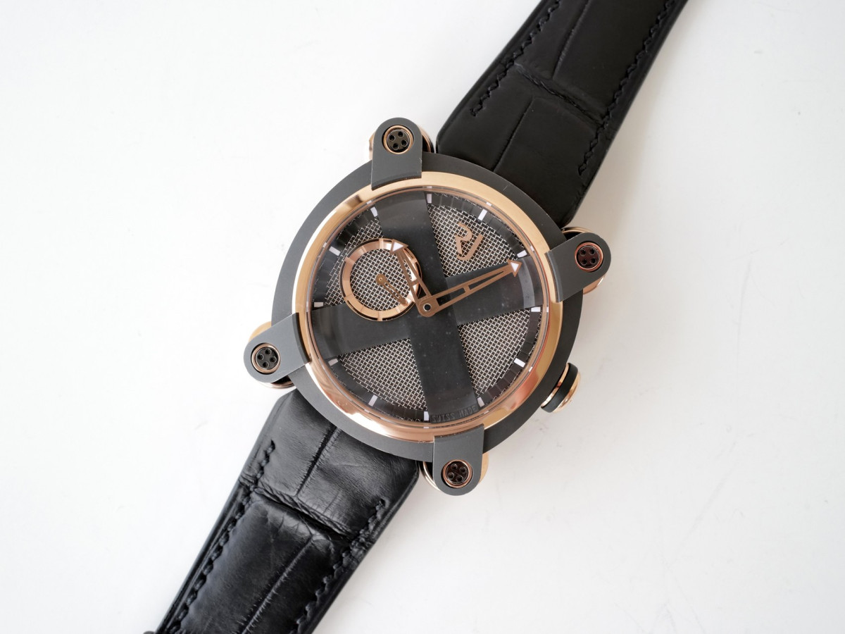 Швейцарские часы Romain Jerome Moon-DNA Moon Invader Red Speed Metal Limited Edition 46