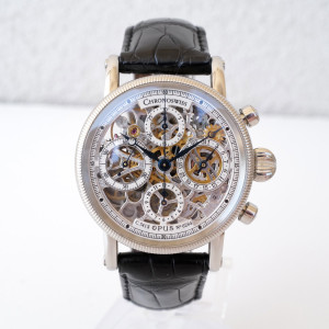 Швейцарские часы Chronoswiss Opus Automatic Skeleton Chronograph 38