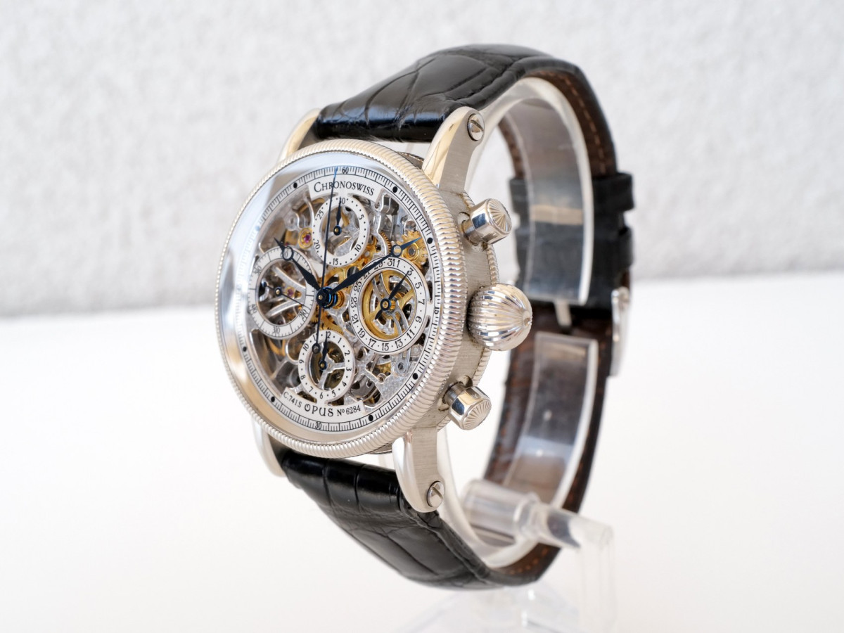 Швейцарський годинник Chronoswiss Opus Automatic Skeleton Chronograph 38